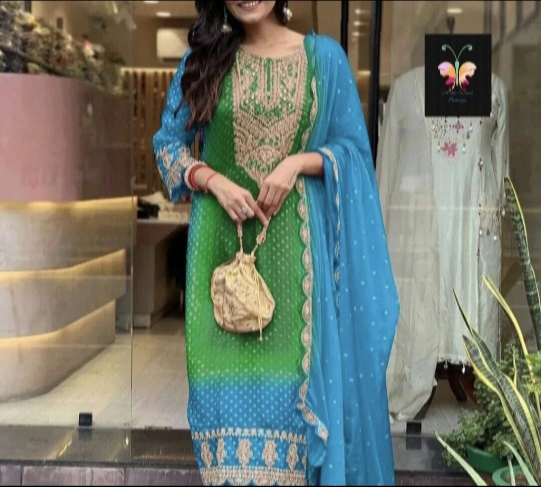 Chinnon Bhandini Print Kameez